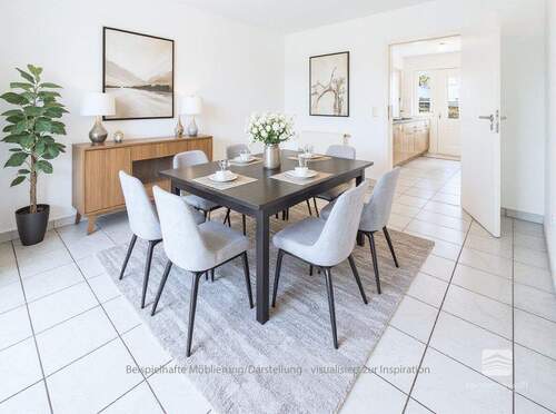 Wohn-/Esszimmer (KI) - 