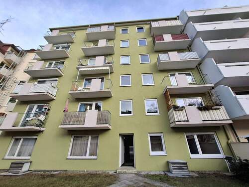 Rückfassade - 1 Zimmer Etagenwohnung zum Kaufen in München Giesing