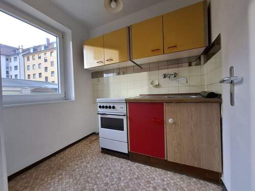 Küche - Etagenwohnung mit 31,00 m&sup2; in München Giesing zum Kaufen