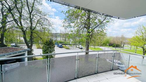 Blick auf den See - Südbalkon - 