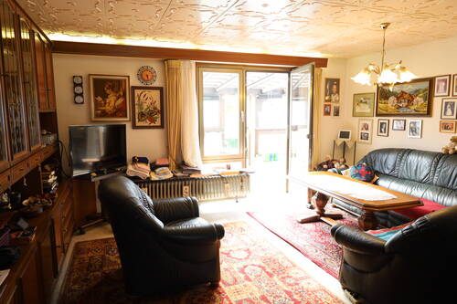 Wohnzimmer - 7 Zimmer Reihenendhaus in Albstadt