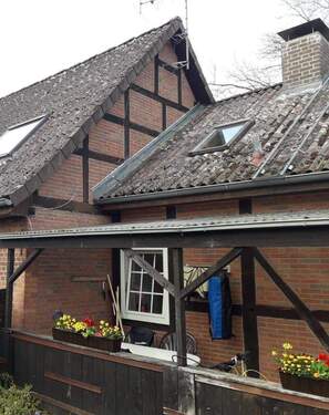 ANSICHT AUS DEM GARTEN - Terrassenwohnung mit 72,00 m&sup2; in Dannenberg zur Miete