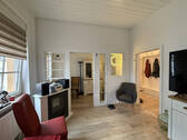 Wohnzimmer mit Bürobereich - 2 Zimmer Etagenwohnung zur Miete in Bad Ems