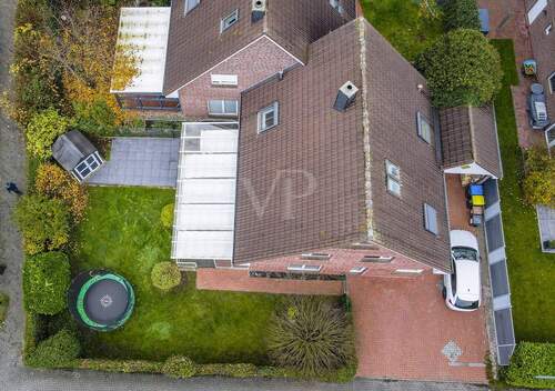 Luftaufnahme - 5 Zimmer Doppelhaushälfte in Wilhelmshaven