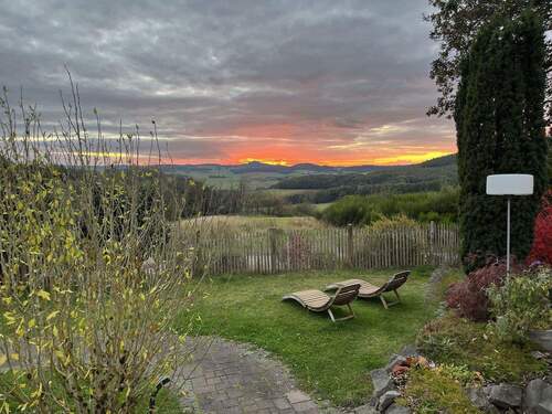 Sonnenuntergang vorne - 