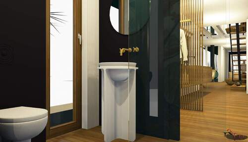 Perspektive Badraum EG - 