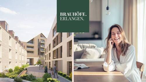 BRAUHÖFE ERLANGEN - ehem. Kitzmann-Areal - 2 Zimmer Etagenwohnung in Erlangen