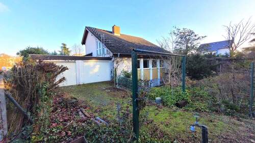 Gartenansicht - 3 Zimmer Einfamilienhaus in Rüsselsheim am Main