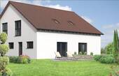 Ansicht1 - Neubau-Doppelhaushälfte mit 4 Zimmern in Althengstett (Erstbezug)