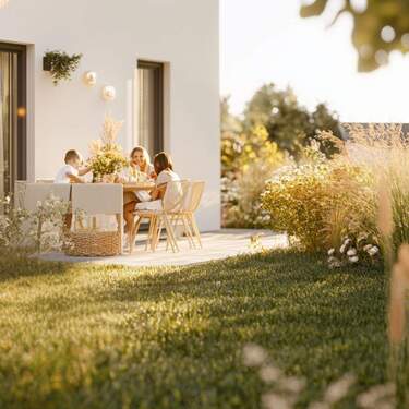 Gartenliebe im Neubau - Wohnung mit Hobbyraum und Garten in Erlangen