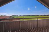 Balkon mit Blick Westen - 3 Zimmer Etagenwohnung zum Kaufen in Otterfing