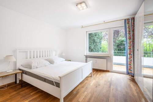 Schlafzimmer - Etagenwohnung mit 130,00 m&sup2; in München zum Kaufen