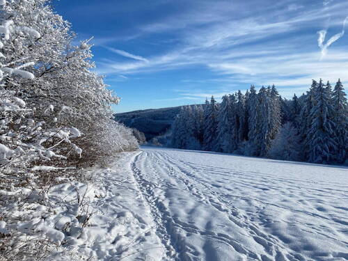 Winteraussicht unterhalb - 