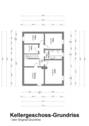 Kellergeschoss-Grundriss - 