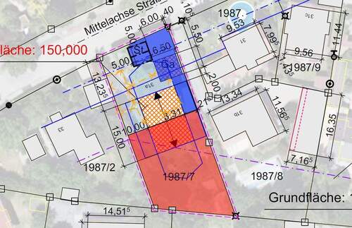 Teilung_B - Grundstück in Oberhaching zum Kaufen