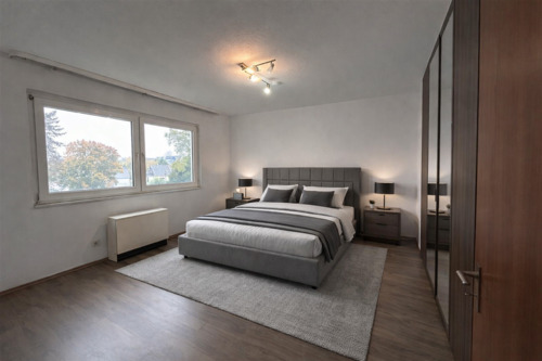Schlafzimmer - virtually staged - 