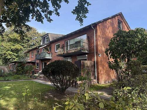 Rückwärtige Ansicht.jpg - Mehrfamilienhaus, Wohnhaus zum Kaufen in Großhansdorf
