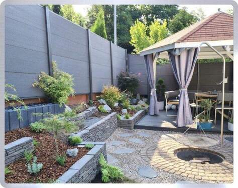 Garten oben Feuerstelle Pavillon - 