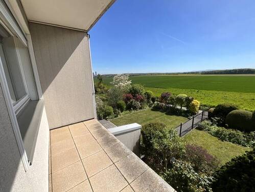 Blick vom Balkon - 