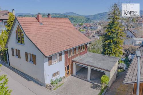 6 Luftaufnahmen (8) - Historisches Einfamilienhaus mit großem Naturgrundstück