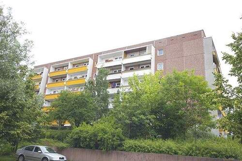 Ansicht hinten - 1 Zimmer Etagenwohnung zur Miete in Halle (Saale)