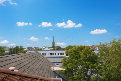 ÜBER DEN DÄCHERN DARMSTADTS... - 