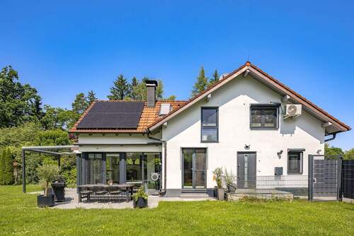 Gartenansicht - 8 Zimmer Mehrfamilienhaus, Wohnhaus in Seeshaupt