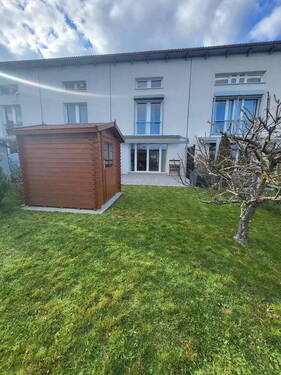 Gartenseite vom Haus - 4 Zimmer Reihenmittelhaus zum Kaufen in Stuttgart