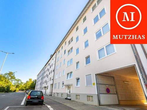 Ansicht auf das Haus - MUTZHAS - City-Mehrfamilienhaus mit 19 Einheiten und Ausbaureserve
