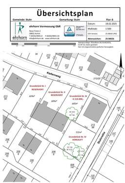 Übersichtsplan - Grundstück zum Kaufen in Stuhr