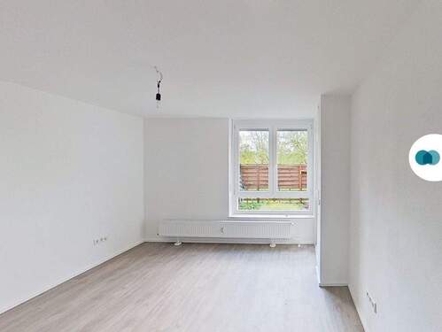 Ansicht I: Wohnzimmer - 4 Zimmer Terrassenwohnung zur Miete in Roding