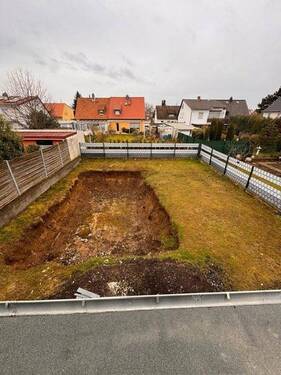 Garten Vorbereitung Poolanlage - 