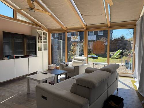 FH571 Wohnzimmer Wintergarten - Reihenendhaus mit 160,00 m&sup2; in Bayreuth zum Kaufen
