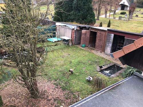Garten - Einfamilienhaus mit 218,00 m&sup2; in Hergisdorf zum Kaufen