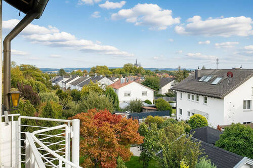 Weitblick vom Balkon - 