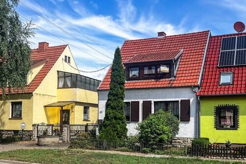 Reihenendhaus mit entzückendem Garten - 4 Zimmer Doppelhaushälfte in Unstrut- Hainich /Großengottern