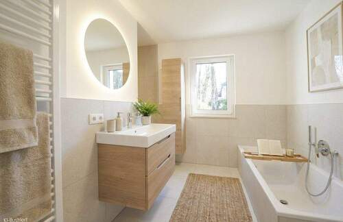 Bad - 3 Zimmer Terrassenwohnung zum Kaufen in Landshut