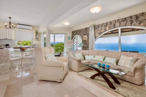 Wohnzimmer-Essen - Etagenwohnung mit 110,00 m&sup2; in Opatija zum Kaufen