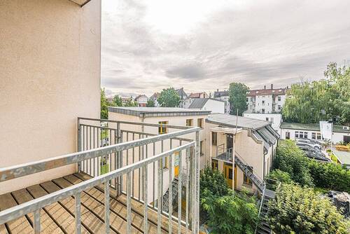 Balkon - 2 Zimmer Etagenwohnung in Leipzig