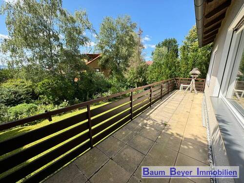Balkon im Erdgeschoss - 