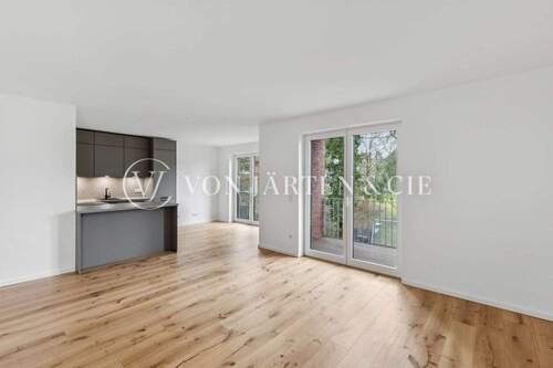 Wohnbereich - Exklusives Neubauprojekt in Hamburg-Bahrenfeld - Modernes Wohnen in naturnaher Umgebung (WE09)