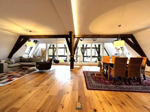 Wohn-Essbereich - 4 Zimmer Etagenwohnung zum Kaufen in Nördlingen