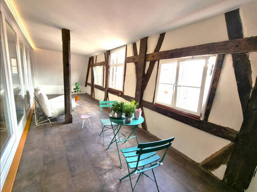 Lounge - Etagenwohnung mit 154,90 m² in Nördlingen zum Kaufen