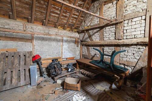 Blick in die Scheune - 