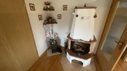 Kamin im Wohnzimmer - 