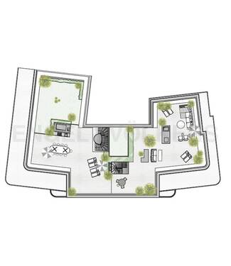 Aufdachterrasse - 