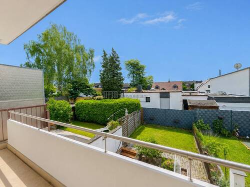 Balkon zum Garten - 