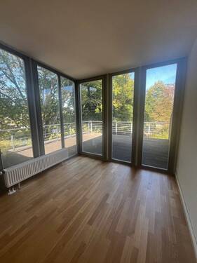 Terrassenblick in den Park - 