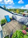 Balkon Ansicht 2 - 2 Zimmer Etagenwohnung in Frankfurt am Main
