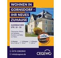 Landidyll Dachgeschoss - 350,00 EUR Kaltmiete, ca.  60,00 m² Wohnfläche in Gornsdorf (PLZ: 09390)